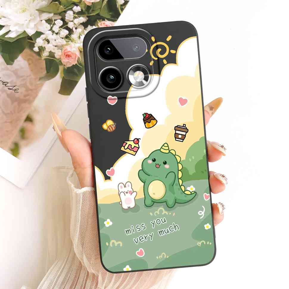 For Realme 16 Pro 5G RMX5121 6.78" Case Cartoon Animals Silicone Back Cover For Realme 16Pro 16 PRO RMX5120 Bumper Phone Cases