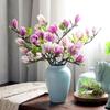 High Imitation Film Hand Feeling Magnolia Flowers Simulation Flowers Fake Flowers Decorative Living Room Entrance Table Ornament