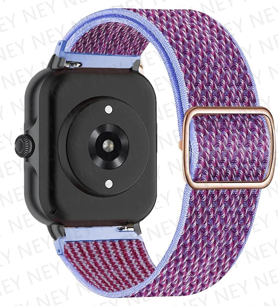 20mm/22mm Glänzendes elastisches Armband für Amazfit gts 4-3-2-2e-mini/GTR 4/3 Pro Band Amazfit Bip 5/Bip3 pro/Balance/GTS/GTR 4-3-2 Armbänder