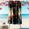 Elden Ring Mist Print Beach Towel, Large Soft Quick Dry Towel for Beach Camping Swimming