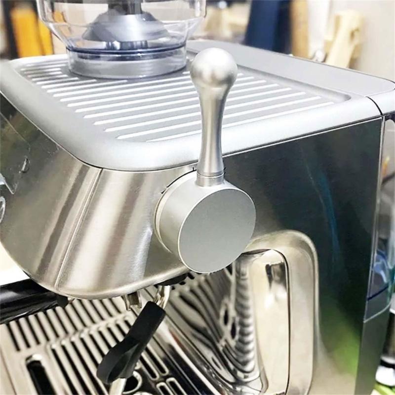 Durable Metal Handle Steaming Lever Easy to Use Metal Coffee Machines Accessories Steaming Knob for 870XL/875/878