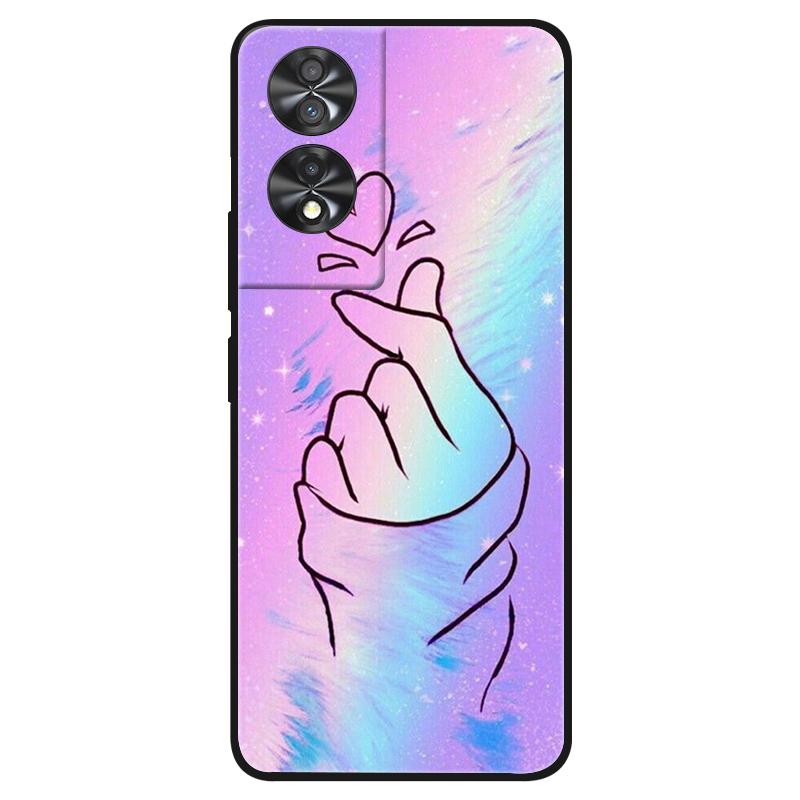 Für TCL 40 NxtPaper 4G Hülle Handyhülle Stoßfestes TPU Weiches Silikon Fundas für TCL 40 NxtPaper 4G Bumper Coque Niedlich Bemalt