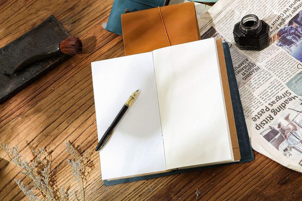 Collasaro Genuine Leather Notebook (Caramel, Medium, Regular Size, 220 X 125 Mm)
