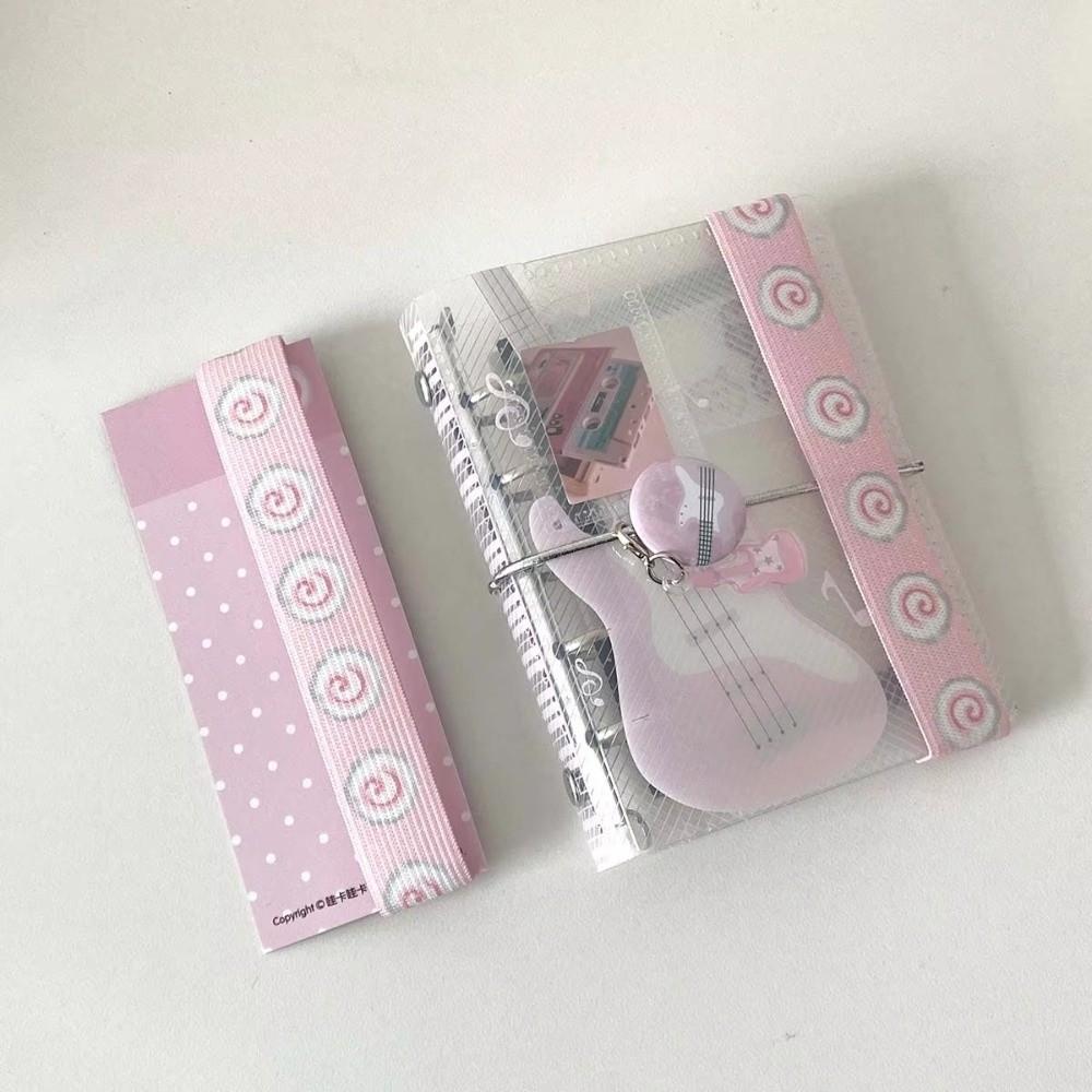 Adjustable Notebook Straps Loose-leaf Notebook Cute Star Band Binding Rope DIY Decoration Binder Strap Storage Accessory