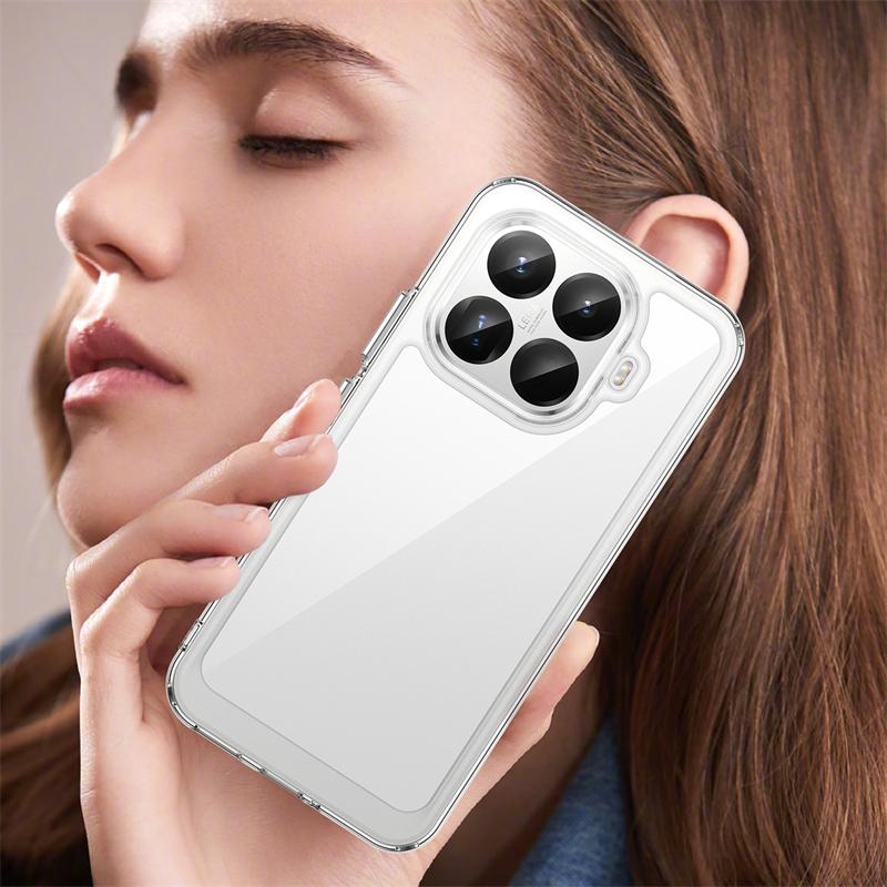 Per Xiaomi 17T Pro Custodia Trasparente Lusso Silicone PC Protettore TPU Cover Antiurto Xiaomi 17T Pro Custodia Xiaomi 17T Pro Custodia