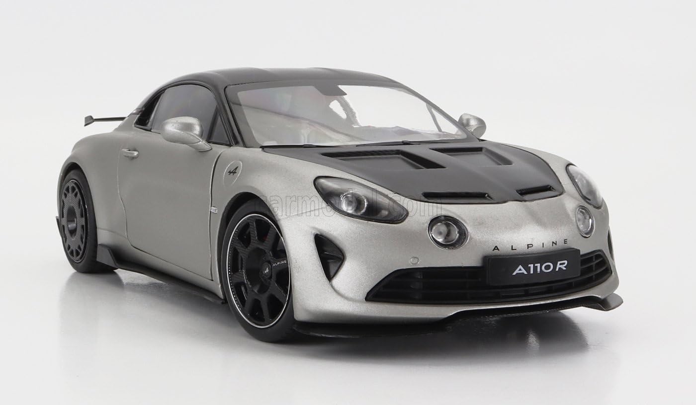 

Solid Renault Alpine A110 Radical Mini Car Alpine Renault A110 Radical Coupe 2022 1/18 (Matte Silver) [Item]