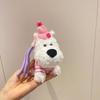 Puppy pendant plush toy dog doll keychain scribbled dog pendant