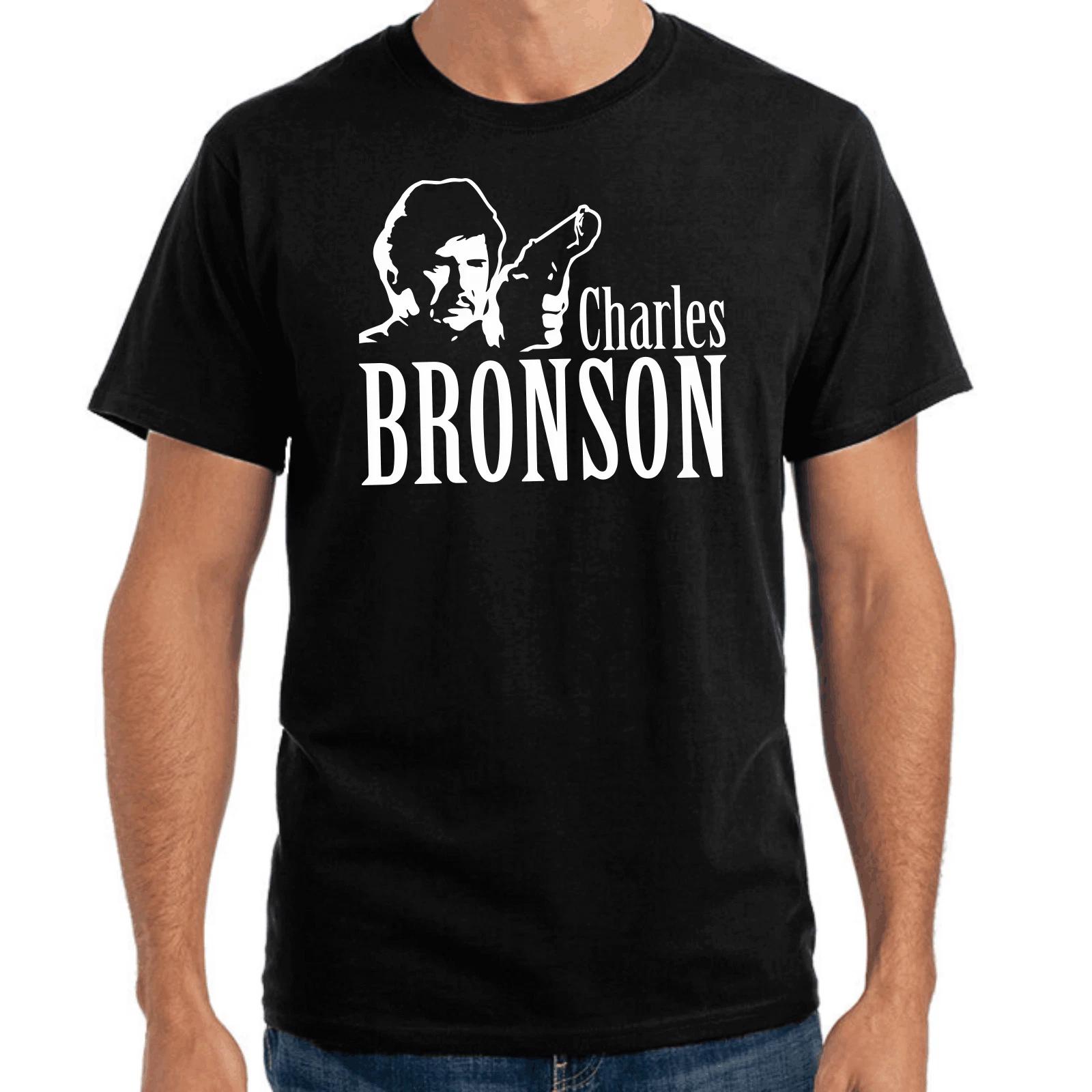 Men s and Women s T-shirts Charles Bronson Film TV Movie Picture Cult Retro Stencil Fanshirt Fan XXXL