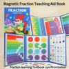 1SET Score Cognition Magnet Book Thinking Training Primary School Math Score Teaching Aids Children's Education Science Educational Toys