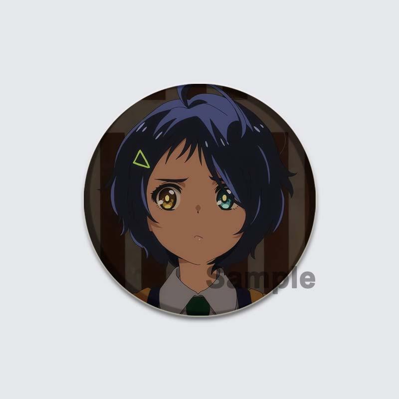 32/44/58mm Anime Wonder Egg Priority Brosche Cartoon Ohto Ai Cosplay Abzeichen Anstecknadel Zubehör für Kleidung Rucksack Dekoration Fan Geschenke
