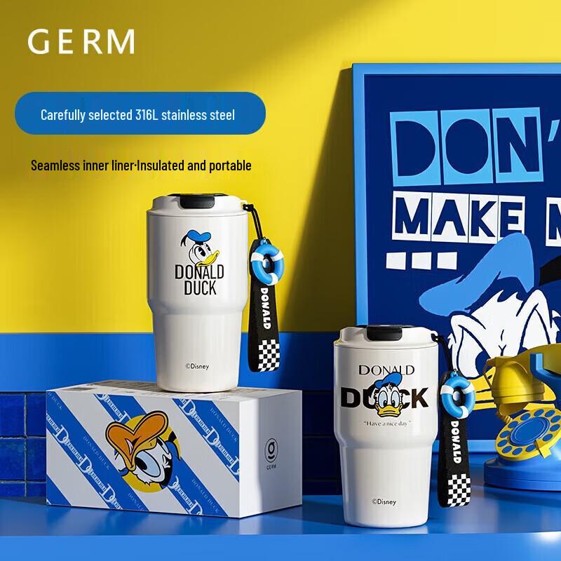 Germ Donald Duck Series Wide-Mouth Coffee Cup