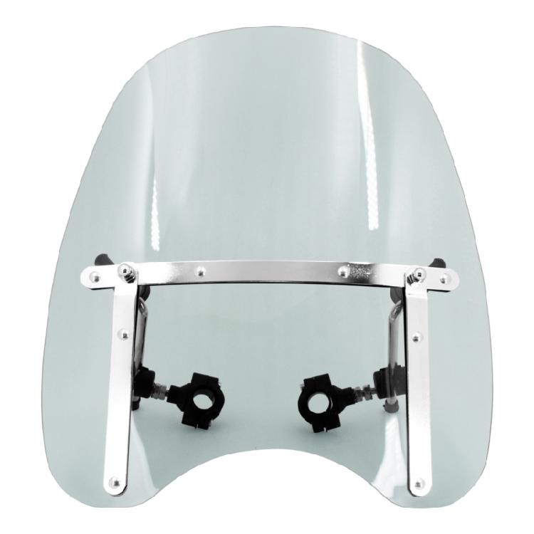 Unique Motorcycle Wind Protectors Windscreen Spoiler Retro Inspired High Durability for Outdoor Enthusiasts Bike Lovers