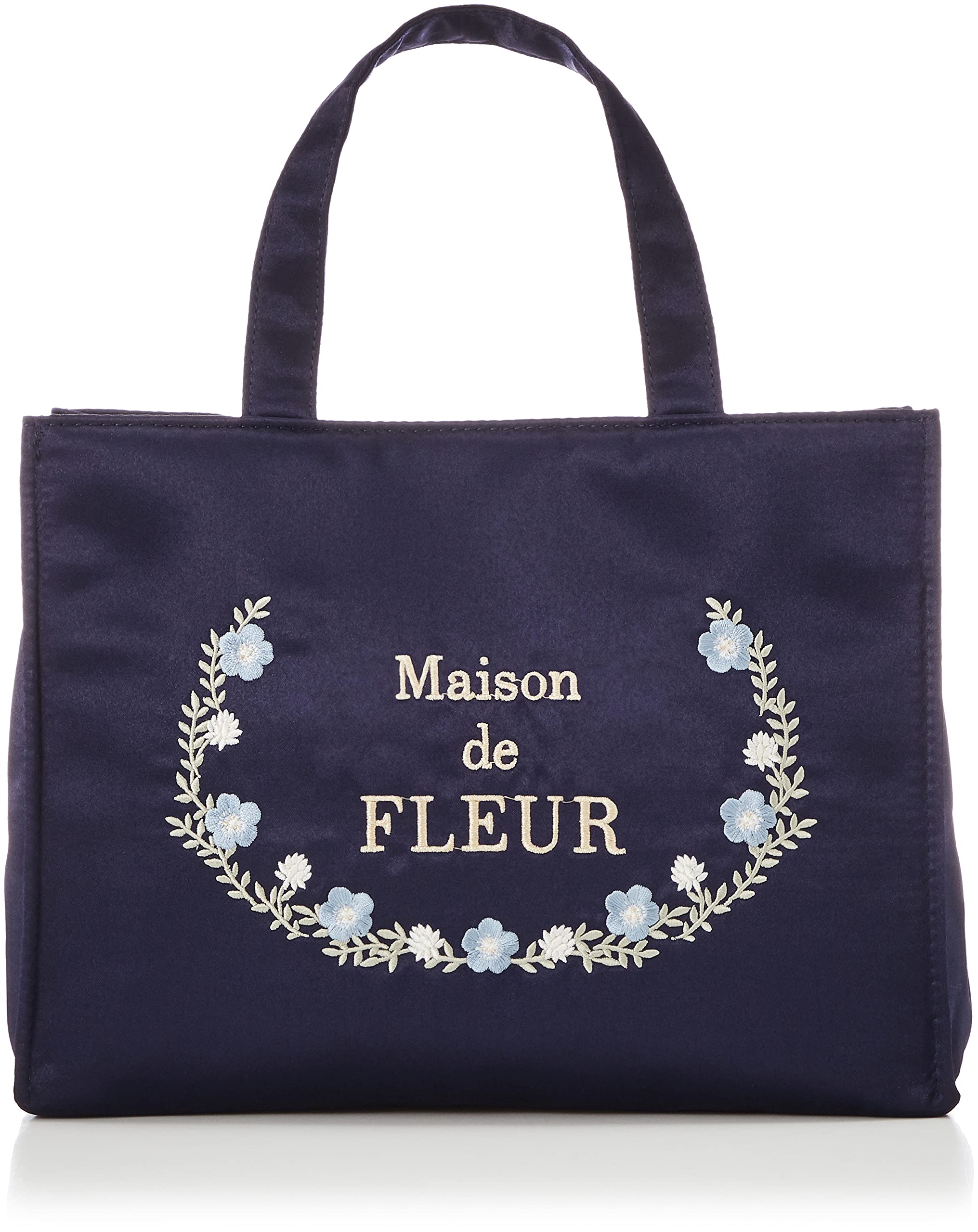 

de Большая сумка 8A12F0J1300 Темно-синяя [Maison Fleur] Женская