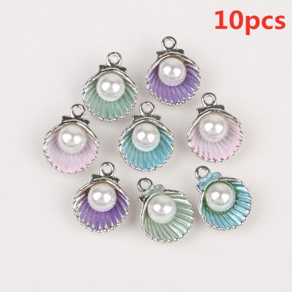 

10 шт подвеска с подвеской из искусственного жемчуга