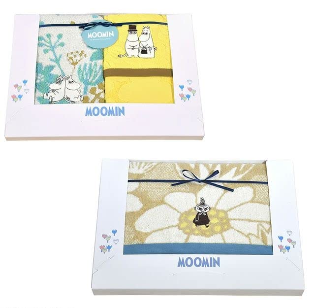 

Marushin Moomin Fragrant Towel Gift Hand 1 Face 1 Bath Perfect as a Gift or Housewarming 1485011000 (1 Towel, Towel, Towel) - Gift,
