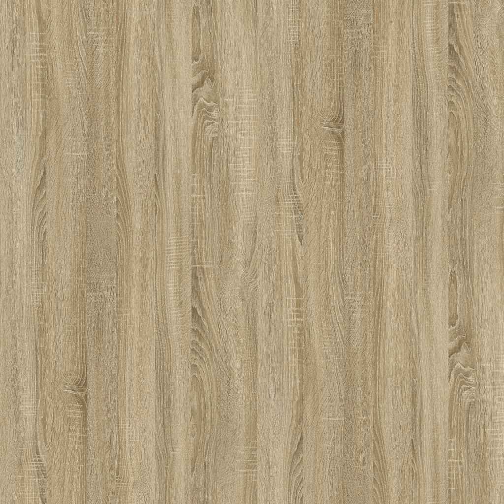 Coffee Table Sonoma Oak 60 X 44.5 X 45 Cm Particleboard
