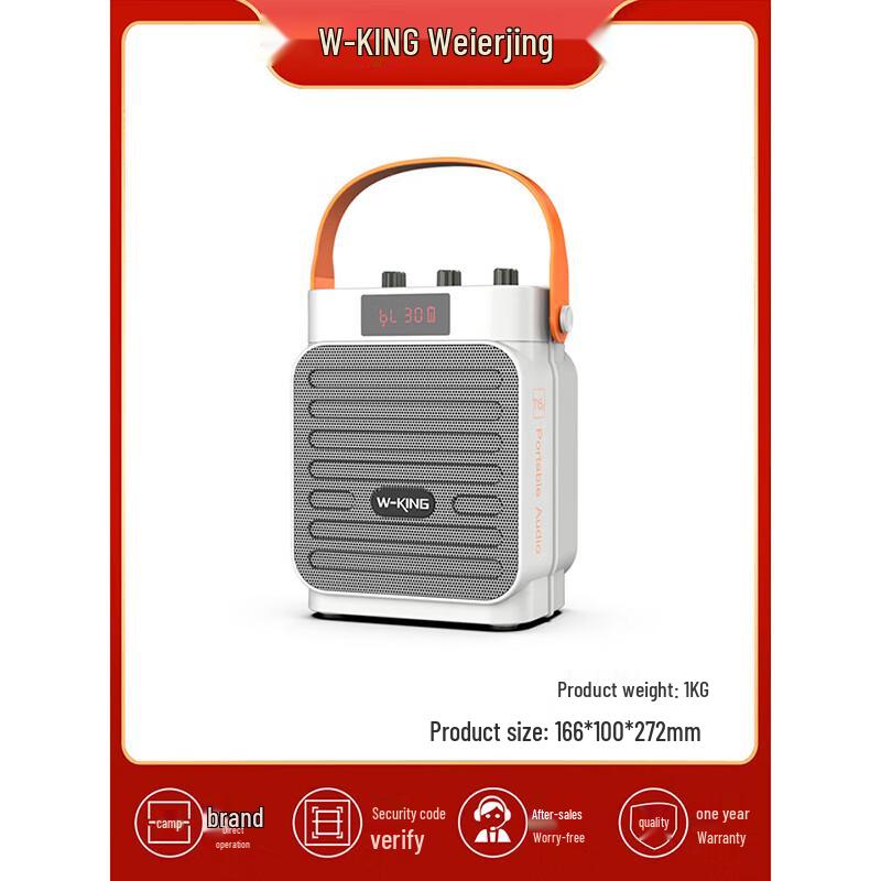 W-King T15S Portable Bluetooth Speaker