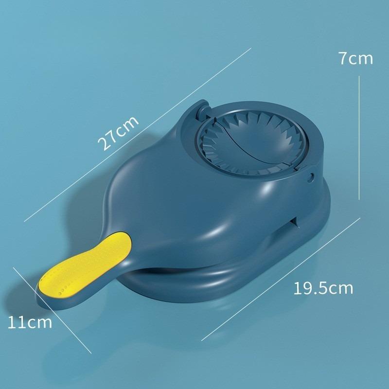 1pcs Dumpling Maker 2-in-1 Home Kitchen Multi Functional Manual Rolling and Pressing Dumpling Skin Mold