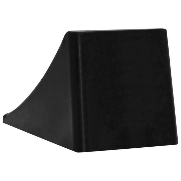 Cales de roue 4 pcs 16x9x9 cm Caoutchouc