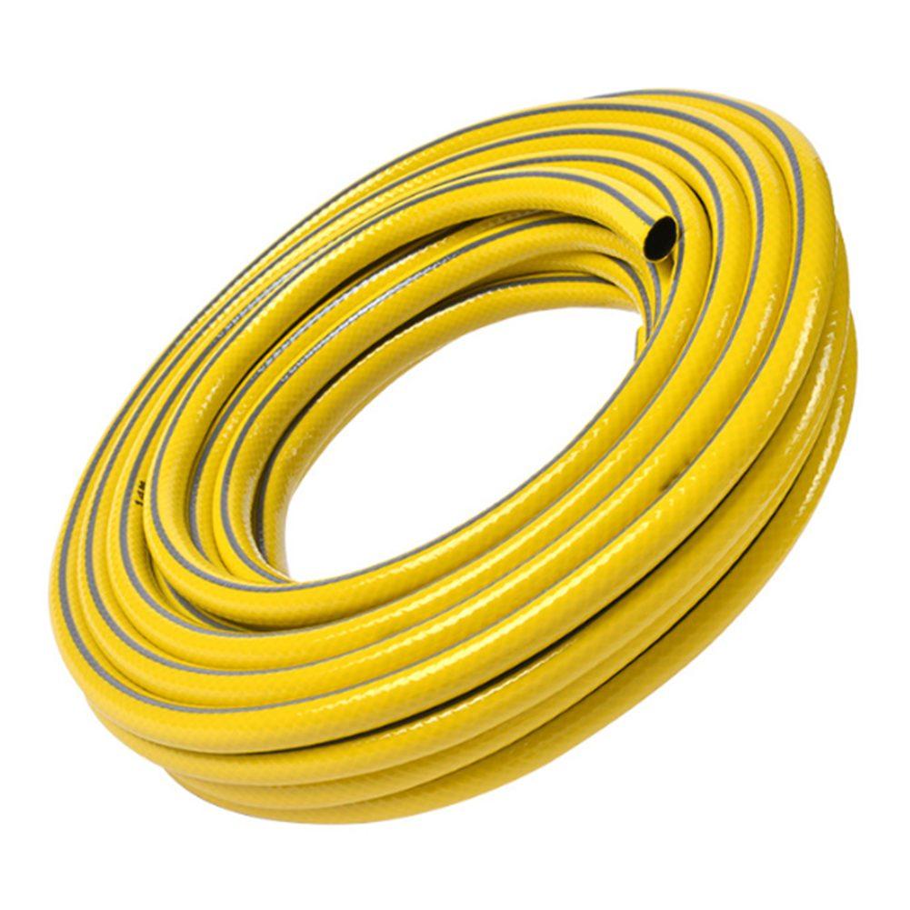 Гибкий ПВХ-шланг для полива сада и мойки автомобилей, предназначенный для всех сезонов, отличается повышенной прочностью и надежностью. 5m