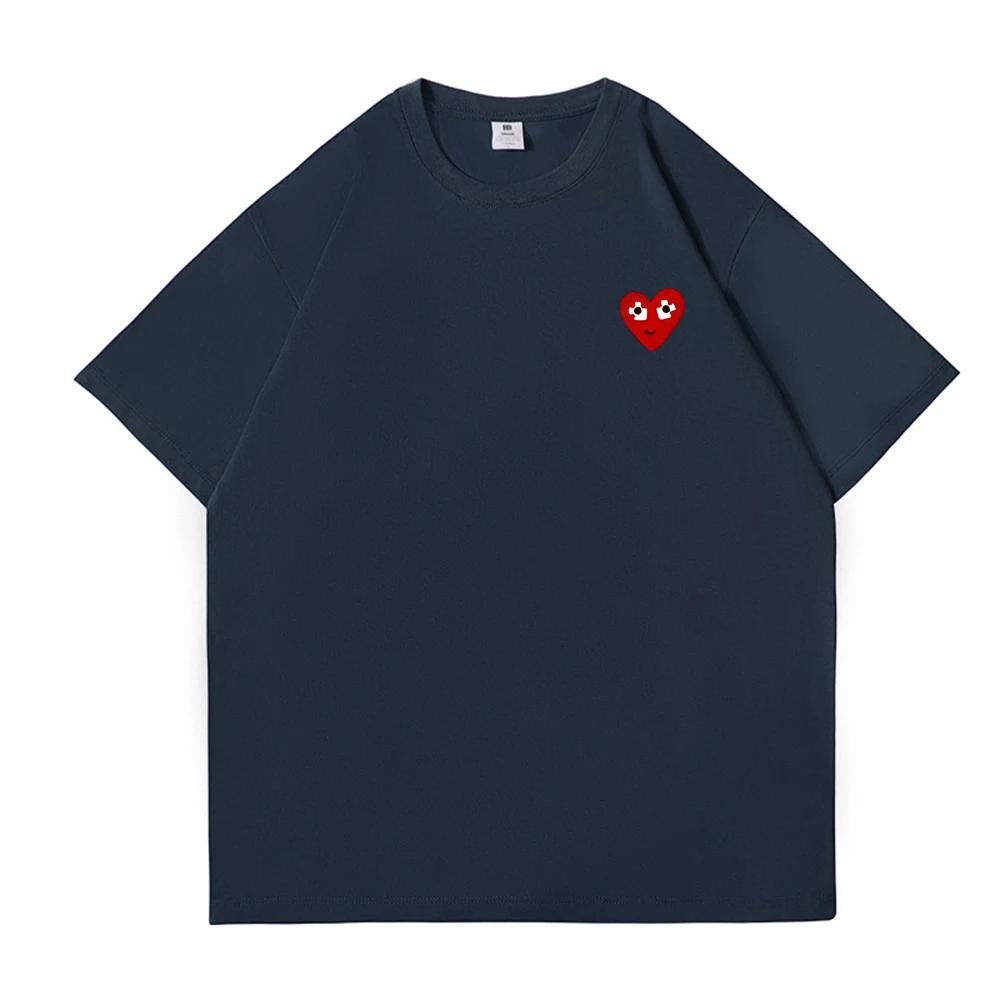 Korean-style 100% Pure Cotton High-quality Comfortable and Fashionable Round-neck Trendy Short-sleeved Top 2025 T-shirt