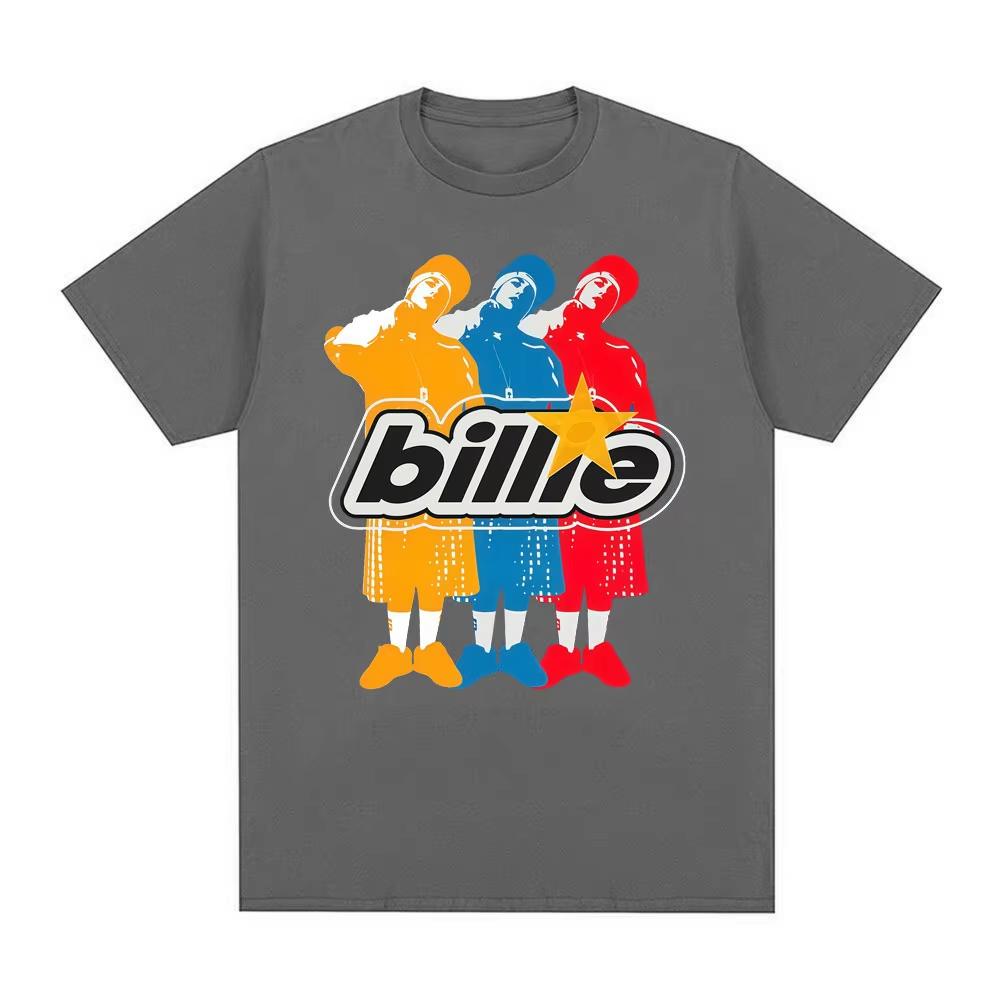 Billie Eilish 2026 Tour Movie 'Hit Me Hard and Soft' Unisex Same Style Polyester Shirt, Summer New Women Fashion Graphic Tshirt