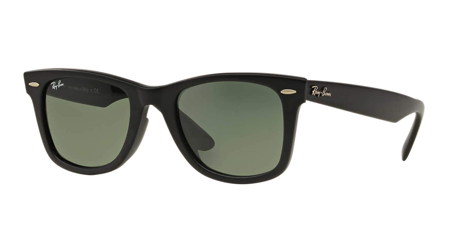 

Солнцезащитные очки 0RB2140F WAYFARER 901S ЗЕЛЕНЫЕ 52 [Ray-Ban] G-15