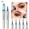Makeup Four-pronged Eyebrow Pencil Does Not Take Off Makeup, Extremely Fine Eyebrow Pencil, Sweat-proof Liquid Water Eyebrow Pencil