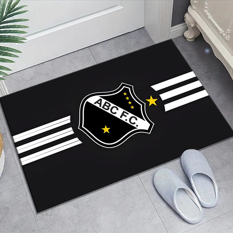 1pc Football Team Design Area Rug - Non-Slip, Soft & Cozy Floor Mat for Living Room, Bedroom, Office - Indoor/Outdoor Decorative Carpet
