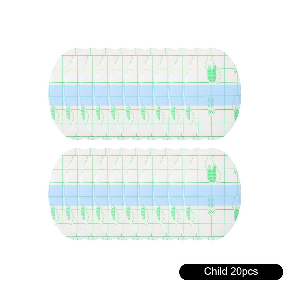 60-20Pcs Adhesive Ear Pad Anti-Wear Foot Patch Heel Patch Waterproof Baby Adult Bath Ear Protector for Bathroom Swimming Sticker