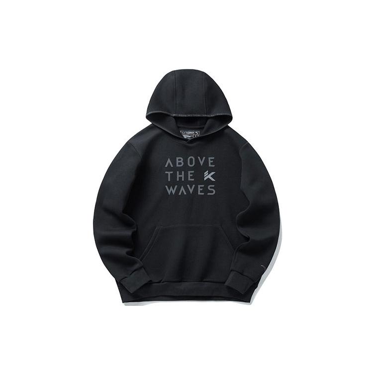 ANTA Basketball Collection Sweatshirts Unisex Black Hooded Moderate Regular 152211729-3 L