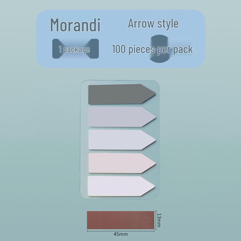 Triangle & Round Segmented Pull-out Strong Adhesive Sticky Notes for Memos