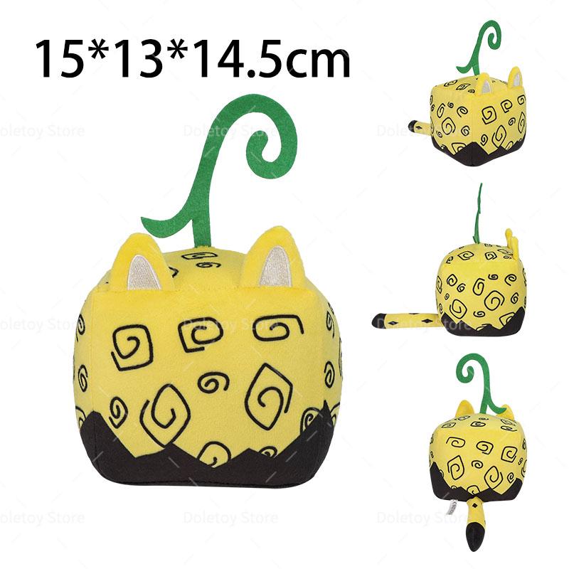 New Blox Fruits Plush Doll Anime Game Stuffed Drogan T-Rex Fox Kitsune Blox Fruited Phoenix Mammoths Plush Toy Children Gifts