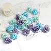 50/100Pcs Artificial Silk Carnation Flower Wedding Diy Gift Candy Box Wreath Arch Wall Christmas Home Outdoor garden Decoration