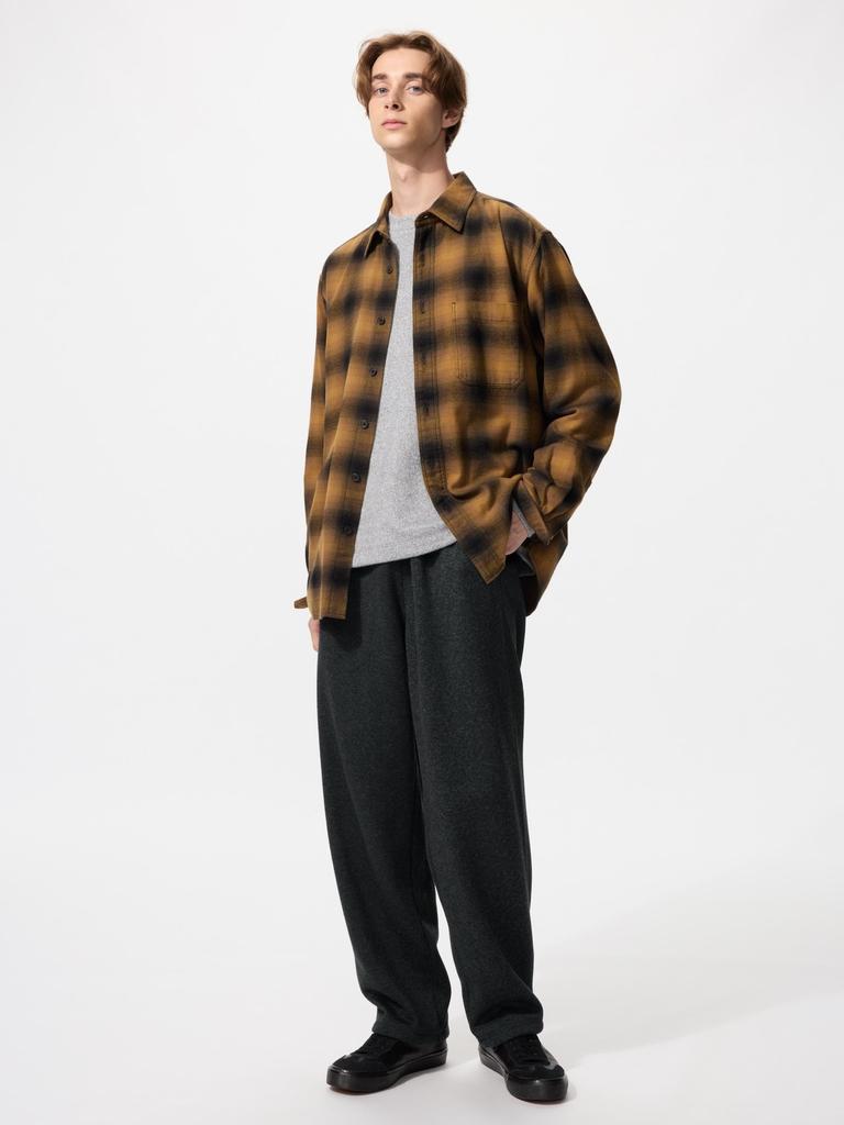 Uniqlo Japan Knit Fleece Easy Ankle Pants