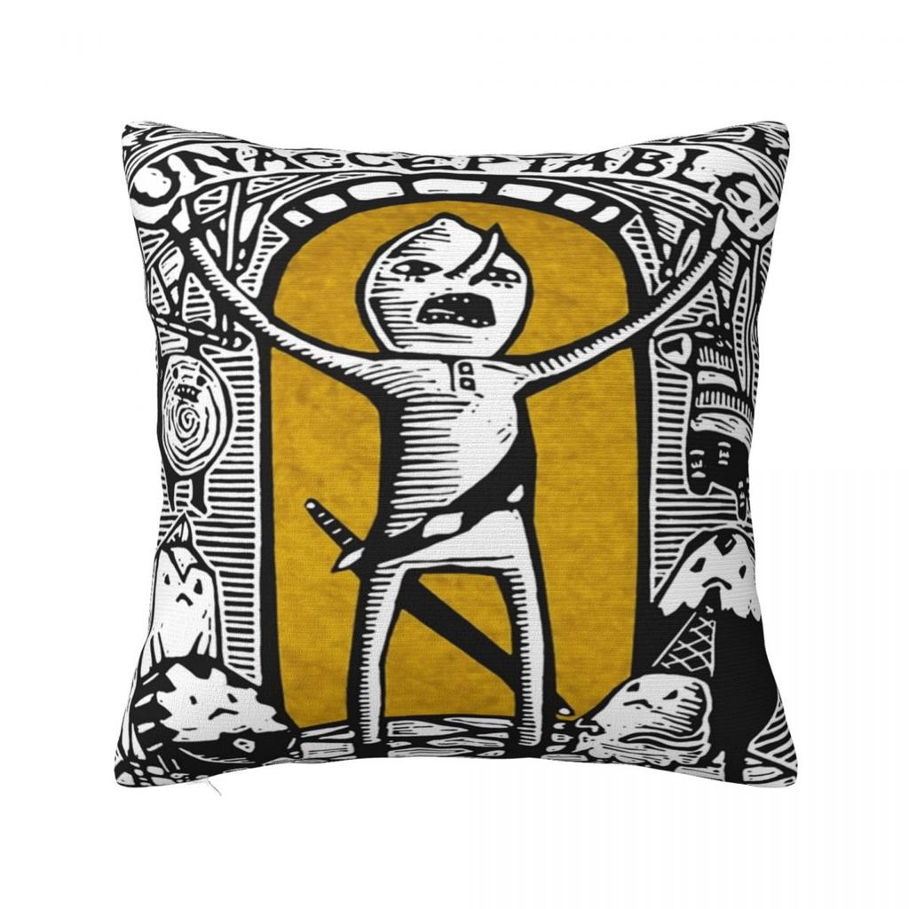Lemongrab Unacceptable Pillow Case Cushion Cover Square Printed Pillow Cover Funny Pillowcases For Living Room Chair