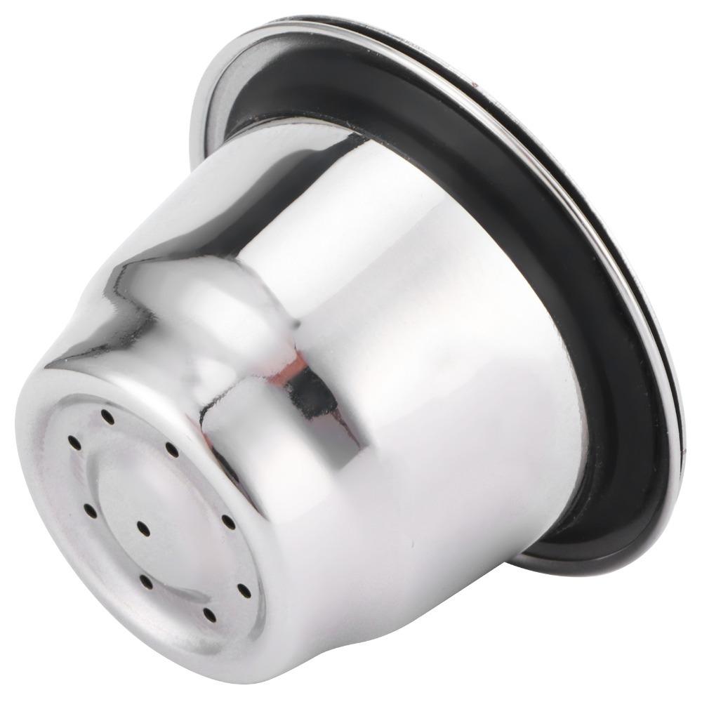 Reusable Design Reusable Coffee Capsule Stainless Steel Material Coffee Capsule Set Kitchen Use
