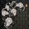 European Style Luxury Wallpaper 3D Stereo Flower Jewelry Photo Mural High Quality Hotel Living Room Background Wall Home Decor