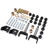 Golf Cart Front End Repair Kits 1016386 Suspension King Pin Spindle Bushing Kit Replacement for Club Car DS Gas
