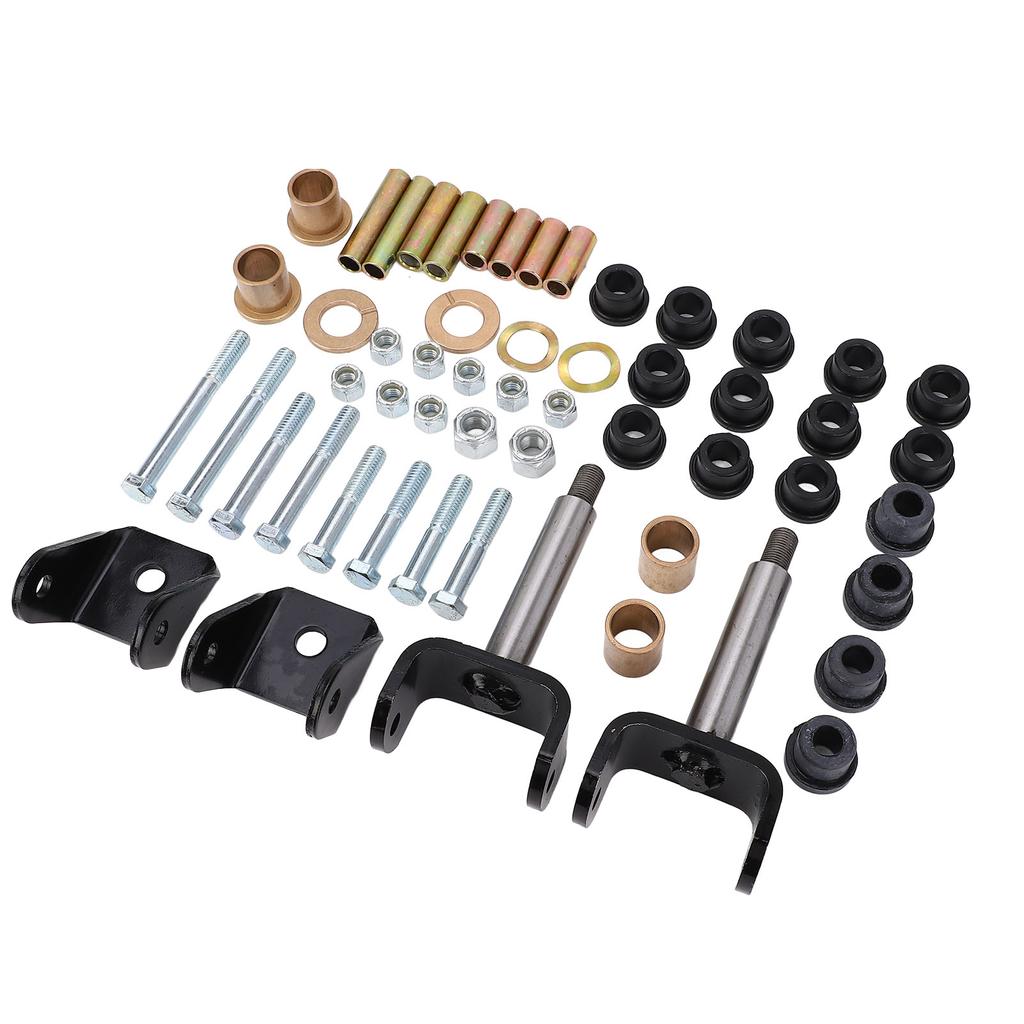 Golf Cart Front End Repair Kits 1016386 Suspension King Pin Spindle Bushing Kit Replacement for Club Car DS Gas
