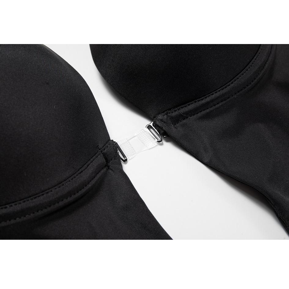 Body cu sutien pentru femei, tanga modelator negru pentru rochie fără spate XL Body 01 - negru - 32