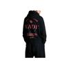 Li Ning Wade Series Letter Print Hooded Sweatshirt Men Sweatshirt Black AWDT141-7