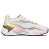 PUMA RS-X3 v2 Puzzle Pearl White Yellow Pear Unisex Lifestyle Sneakers 382821-01