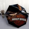 1pc Harley-Davidson Umbrella, Sun Protection, And UV Shielding. It Has Eight Sturdy Ribs for Outdoor Use And Perfect As a Holiday Gift