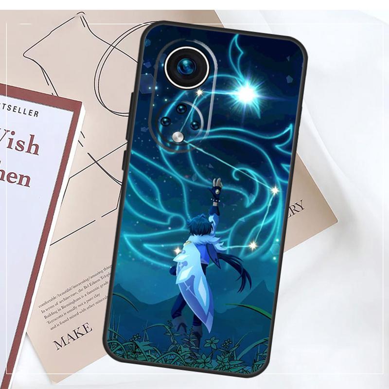 

Genshin Impact Kaeya Case For Honor Magic 6 Pro 5 Lite 50 70 90 Lite X6 X7 X8 X9 X6a X7a X8a X9a X8b X9b Coque Honor X7