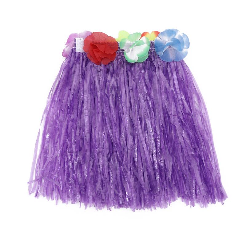 Children's 30cm Hawaiian Hula Dance Skirt