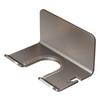 No-Drill Wall-Mounted Aluminum Hair Dryer Holder & Stand