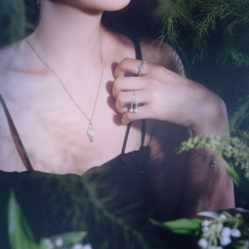 tomorrowobject 24SS. misty night. necklace 01