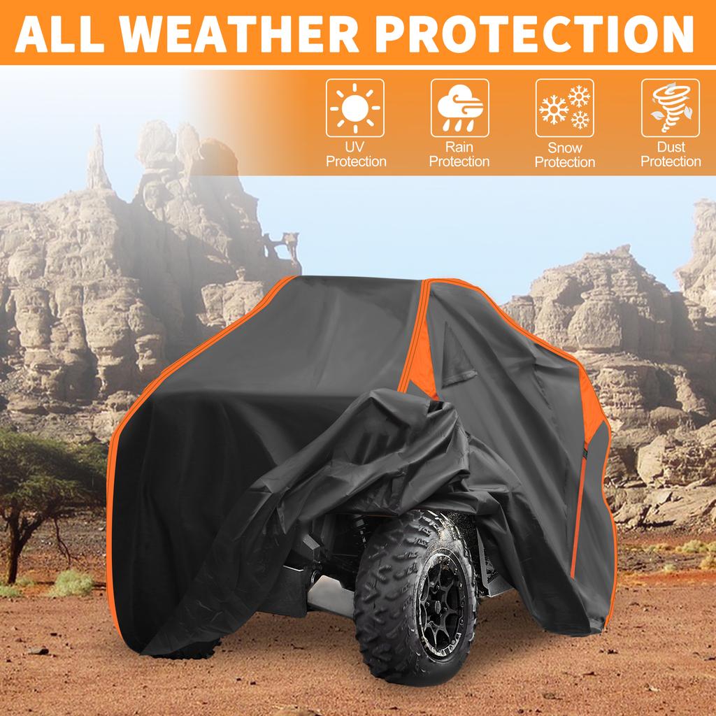 Pokrowiec Motoforti na ATV dla Can-am OUTLANDER MAX XT DPS/XT-P Wodoodporny Pokrowiec na Quada 4 Kołowy Zewnętrzny Ochrona przed Słońcem i Deszczem