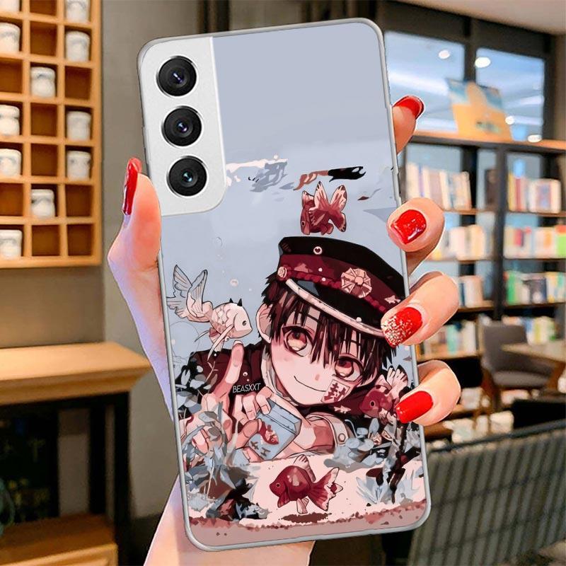 Toilet bound Hanako Kun Anime Cover Phone Case For Samsung Galaxy S26 S25 Edge S24 Ultra S23 S22 Plus S21 S20 FE Soft Fundas She